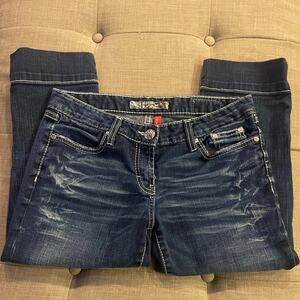 BKE Madison cropped stretch Jean. Size 28.